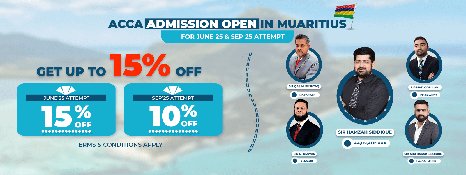 acca courses in Mauritius - admission open - hamzah academy