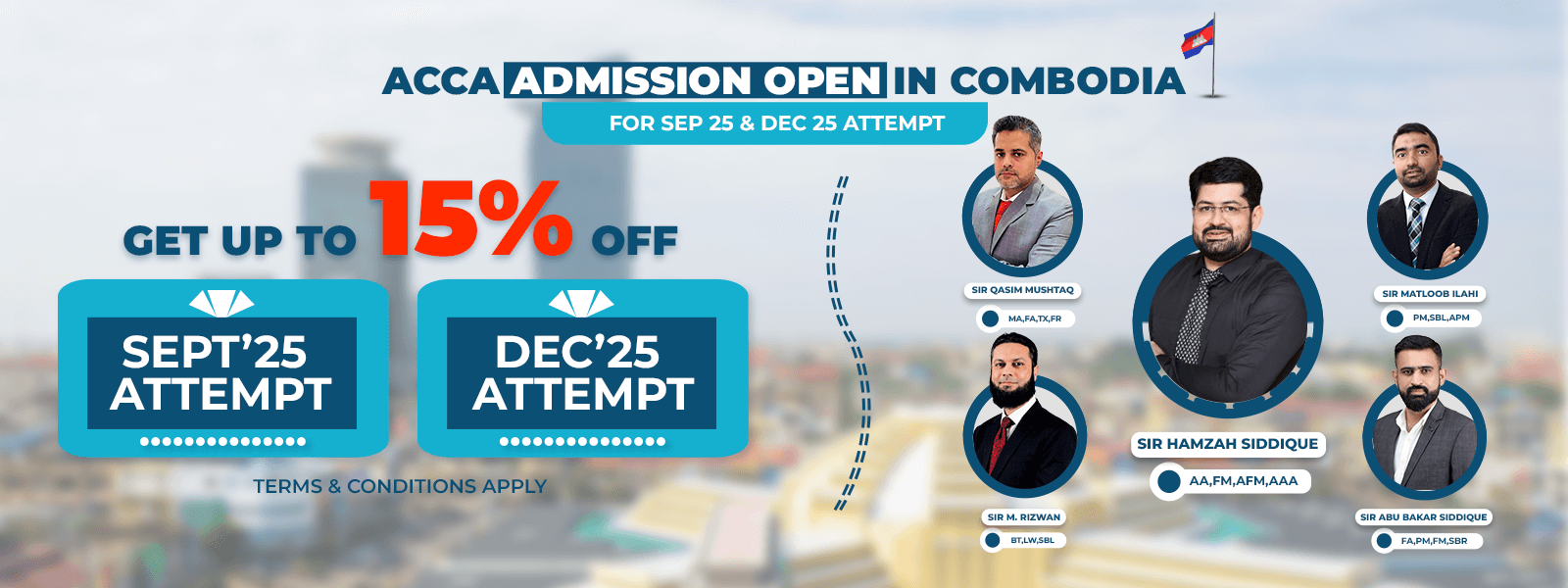 admission open for acca in cambodia