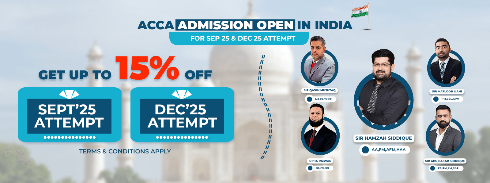 ACCA Courses in India- Admission Open - Hamzah Academy