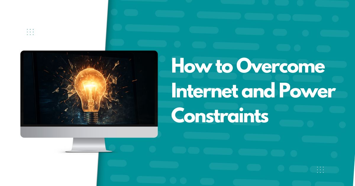Internet and Power Constraints in zimbabwe
