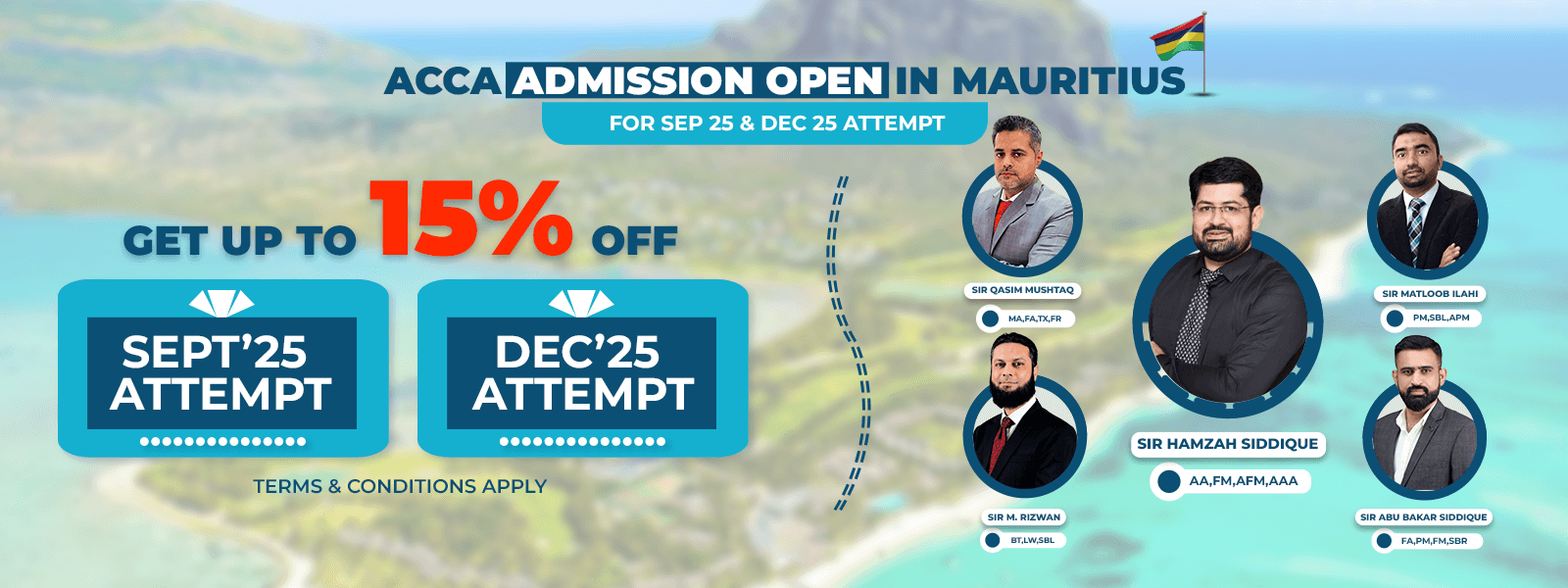 acca courses in Mauritius - admission open - hamzah academy