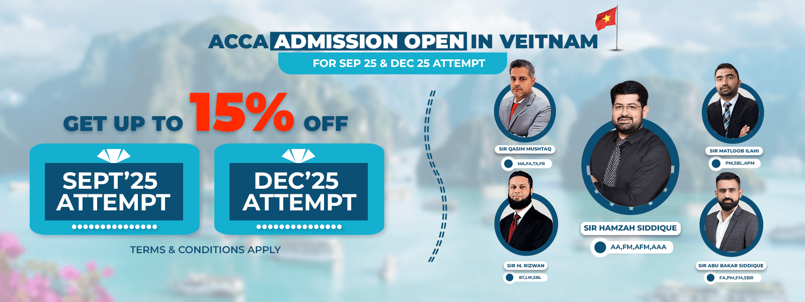 admission open for acca courses in vietnam - hamzah academy